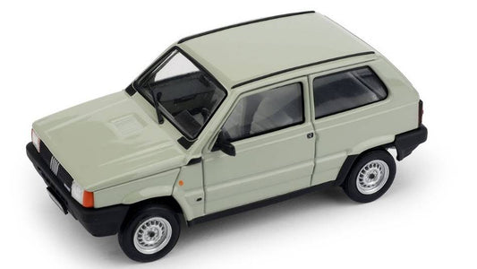SCALE MODEL COMPATIBLE WITH FIAT PANDA 750L 1986 GRAY OSLO 1:43 BRUMM BM0611-06