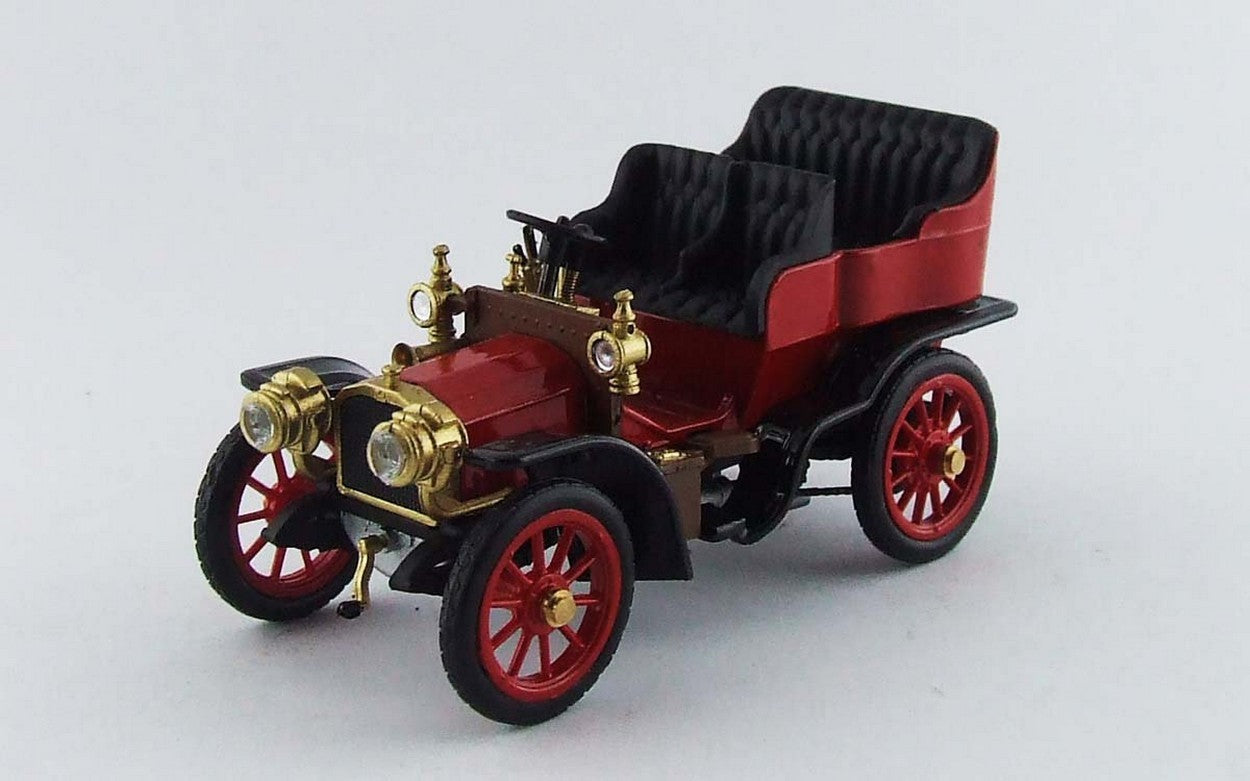 MODELLINO IN SCALA COMPATIBILE CON FIAT SPORT 16/20/24 HP OPEN 1903 RED 1:43 RIO RI4401