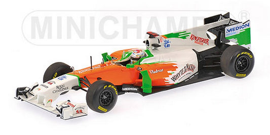 MODELLINO IN SCALA COMPATIBILE CON FORCE INDIA 2011 SHOWCAR 1:43 MINICHAMPS PM410110084