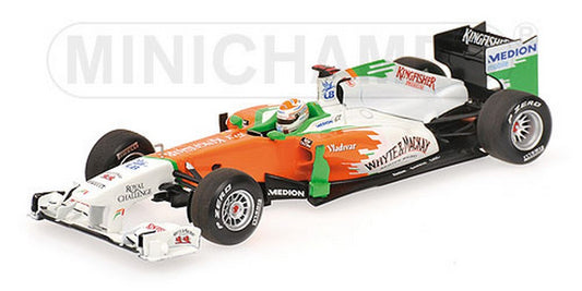 MODELLINO IN SCALA COMPATIBILE CON FORCE INDIA A.SUTIL 2011 1:43 MINICHAMPS PM410110014