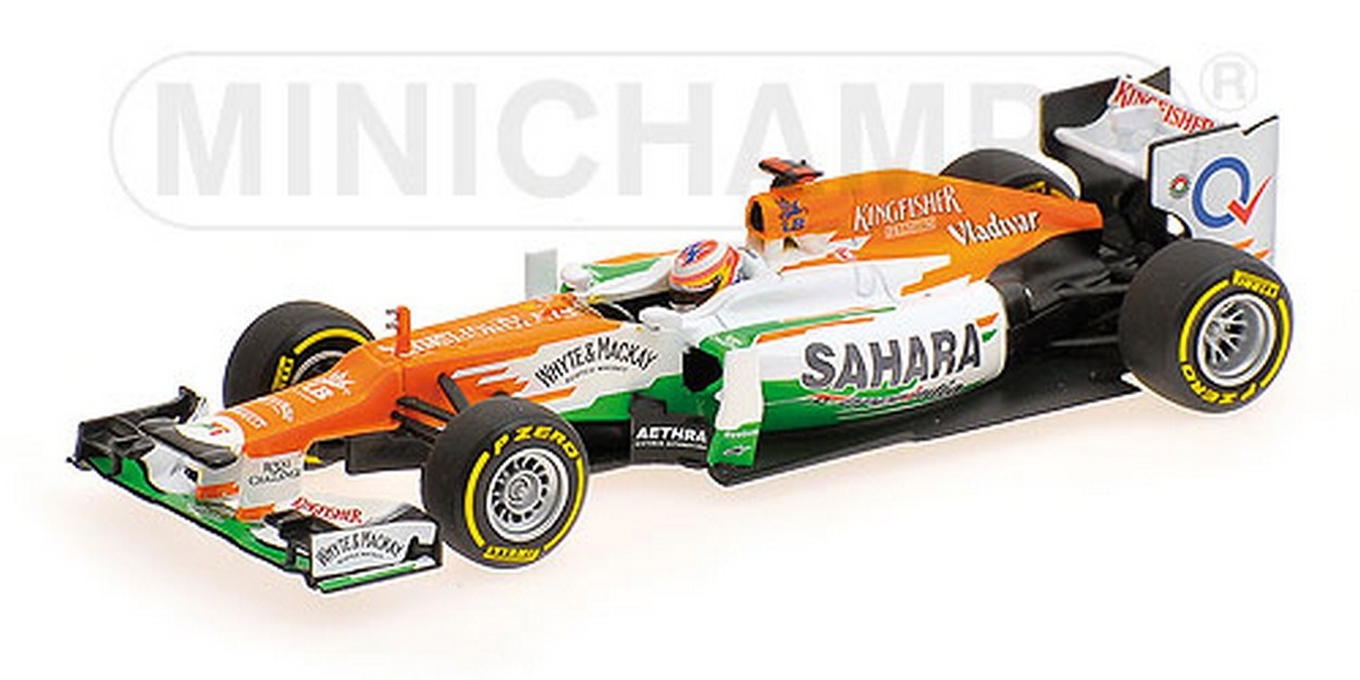 MODELLINO IN SCALA COMPATIBILE CON FORCE INDIA P.DI RESTA 2012 1:43 MINICHAMPS PM410120011