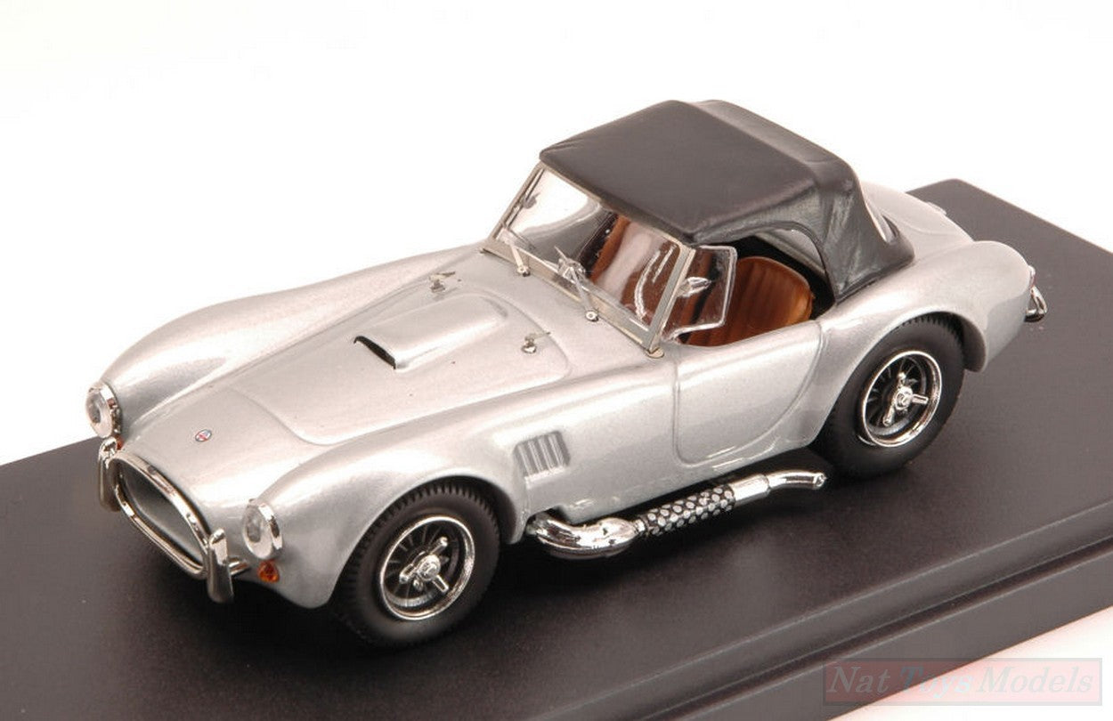 MODELLINO IN SCALA COMPATIBILE CON FORD AC COBRA 1964 MET.GREY 1:43 BANG BG7311