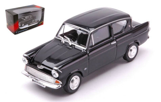 SCALE MODEL COMPATIBLE WITH FORD ANGLIA MKI BLACK 1:43 CARARAMA CACR046