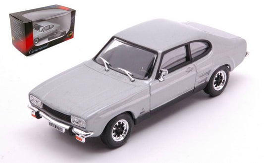 MODELLINO IN SCALA COMPATIBILE CON FORD CAPRI MK 1 SILVER 1:43 CARARAMA CACR041