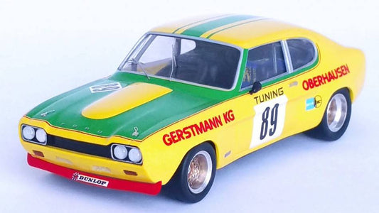 SCALE MODEL COMPATIBLE WITH FORD CAPRI RS2600 2nd NURBURGRING 1972 W.CHRISTMANN 1:43 TROFEU TFRRDE42