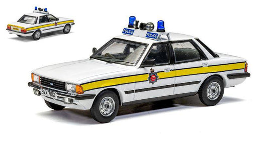 SCALE MODEL COMPATIBLE WITH FORD CORTINA Mk5 2.0 ESSEX POLICE 1:43 VANGUARDS VA15003