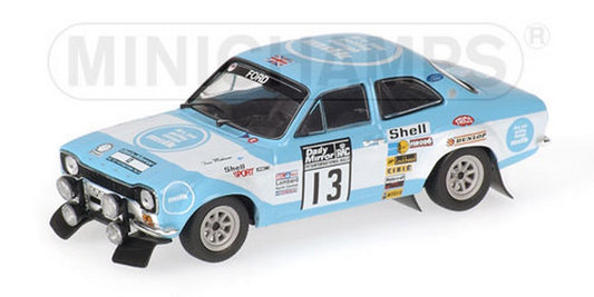 MODELLINO IN SCALA COMPATIBILE CON FORD ESCORT I N.13 RAC 73 1:43 MINICHAMPS PM430738113