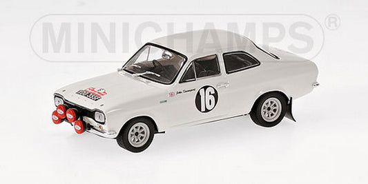 MODELLINO IN SCALA COMPATIBILE CON FORD ESCORT I N.16 S.REMO 68 1:43 MINICHAMPS PM400688116