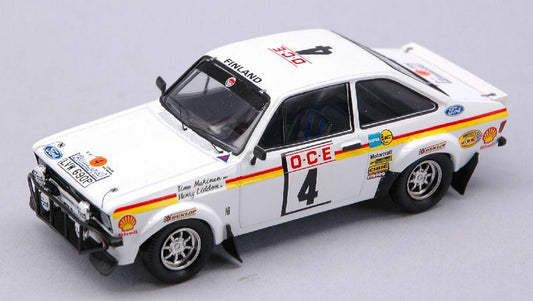 MODELLINO IN SCALA COMPATIBILE CON FORD ESCORT MK II N.4 MAROC 76 1:43 TROFEU TF10214
