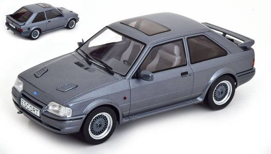 SCALE MODEL COMPATIBLE WITH FORD ESCORT MK IV RS TURBO S2 1990 MET.GREY 1:18 MODELCARGROUP MCG18272