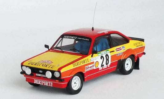 MODELE REDUIT COMPATIBLE AVEC FORD ESCORT MK2 RALLYE DU PORTUGAL 1983 C.BICA/F.PRATA 1:43 TROFEU TFRRAL128