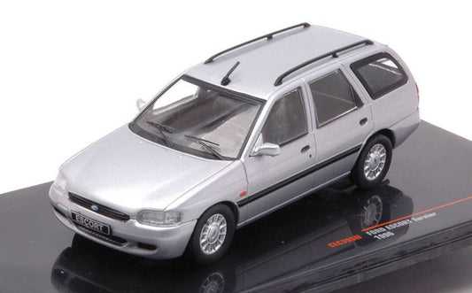 MODELLINO IN SCALA COMPATIBILE CON FORD ESCORT TURNIER 1996 SILVER 1:43 IXO MODEL CLC396N