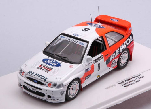 MODÈLE RÉDUIT COMPATIBLE AVEC FORD ESCORT WRC N.6 RAC RALLY 1997 25ème ANN.KANKKUNEN/REPO 1:43 IXO MODEL RAC391B