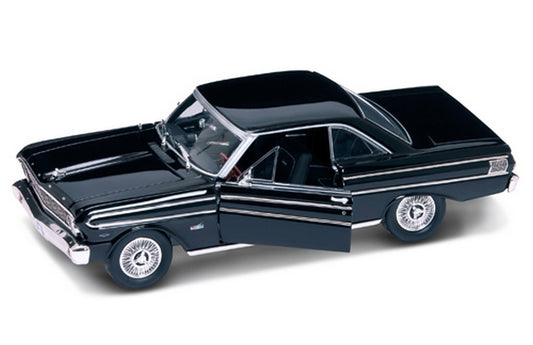 MODELLINO IN SCALA COMPATIBILE CON FORD FALCON 1964 BLACK 1:18  YAT MING YM92708BK