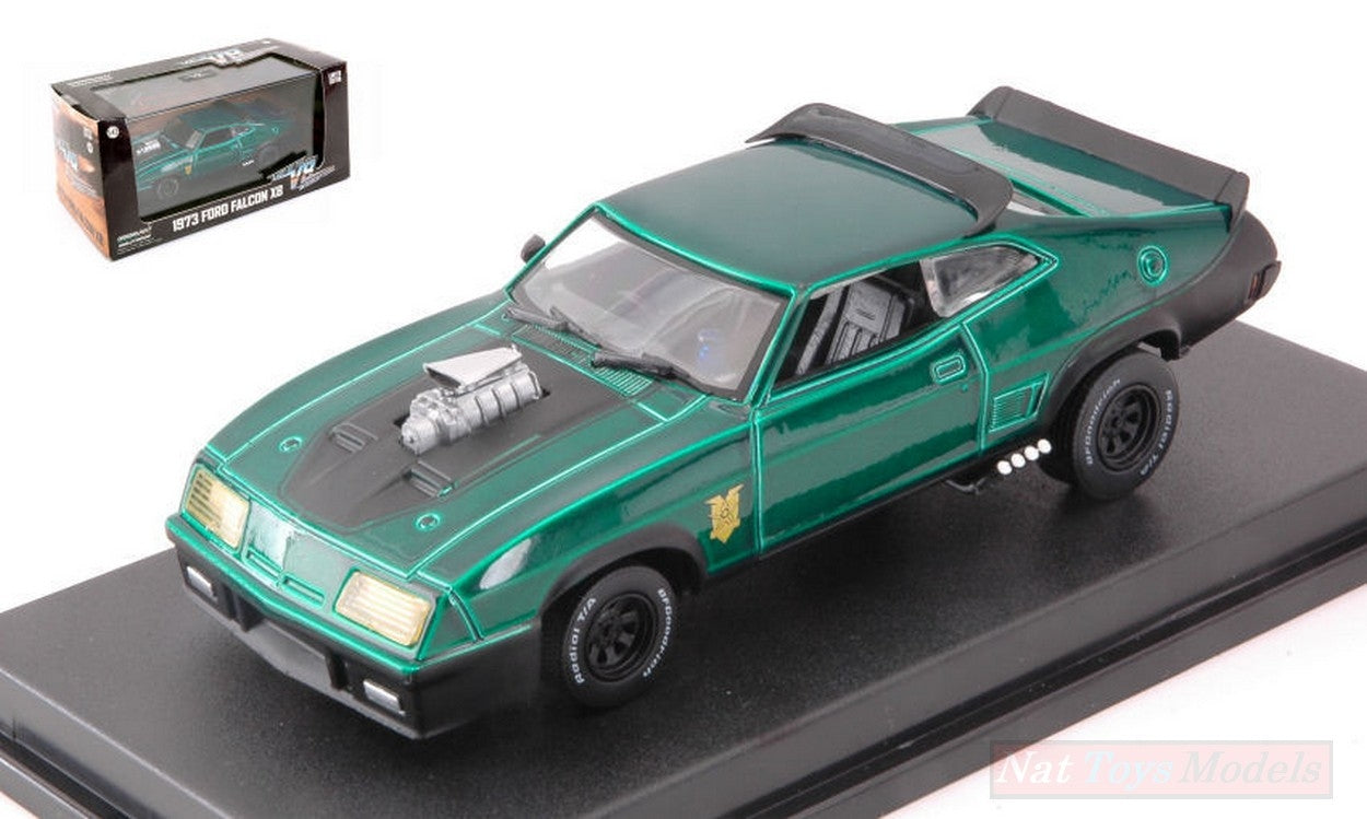 MODELLINO IN SCALA COMPATIBILE CON FORD FALCON XB 1973 "LAST OF THE V8 INTERCEPTORS 1979" 1:43 GREENLIGHT GREEN86522
