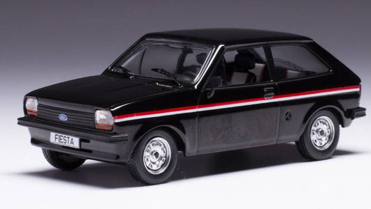 MODELLINO IN SCALA COMPATIBILE CON FORD FIESTA MK I 1978 BLACK 1:43 IXO MODEL CLC519