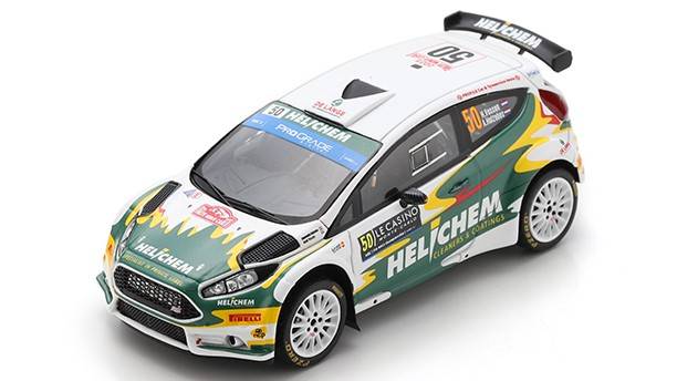 MODELE REDUIT COMPATIBLE AVEC FORD FIESTA N.50 RALLYE MONTE CARLO 2023 H.VOSSEN-A.HULZEBOS 1:43 SPARK MODEL S6727