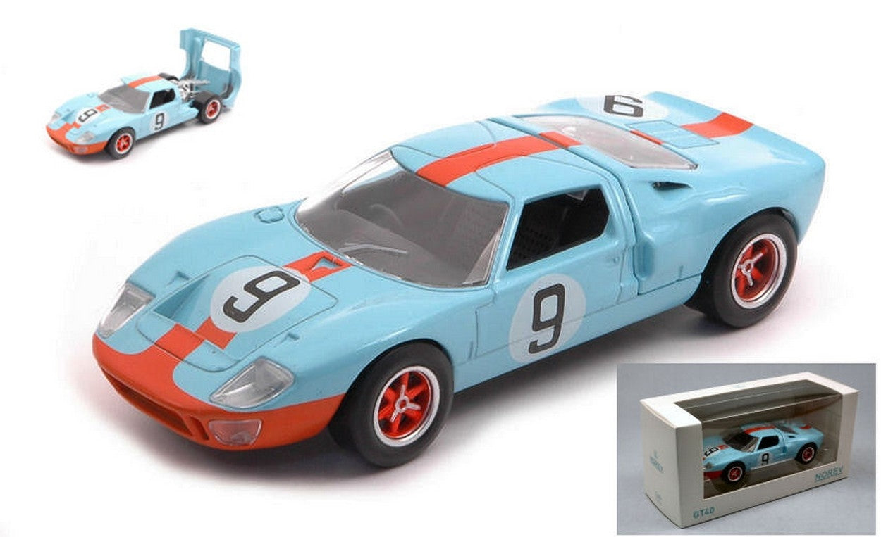 MODELLINO IN SCALA COMPATIBILE CON FORD GT40 1966 N.9 1:43 NOREV NV270567