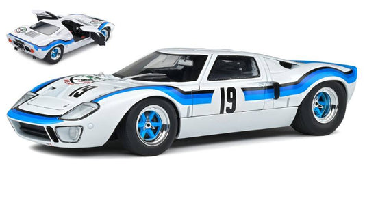 SCALE MODEL COMPATIBLE WITH FORD GT40 MK.1 N.19 ANGOLA CHAMPIONSHIP 1973 E.MARTA 1:18 SOLID SL1803006