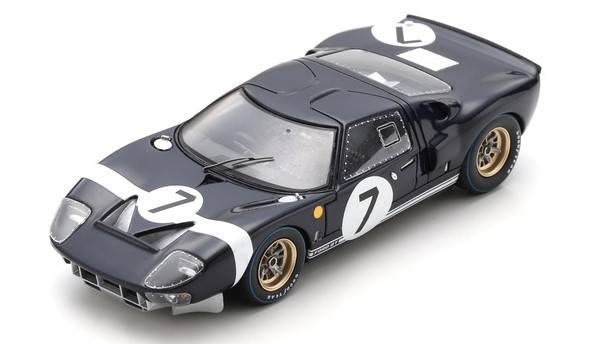 MODELLINO IN SCALA COMPATIBILE CON FORD GT40 N.7 LM 1965 B.BONDURANT-U.MAGIOLI 1:43 SPARK MODEL S4536