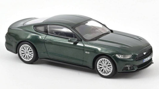 MODELLINO IN SCALA COMPATIBILE CON FORD MUSTANG 2015 GREEN METALLIC 1:43 NOREV NV270558