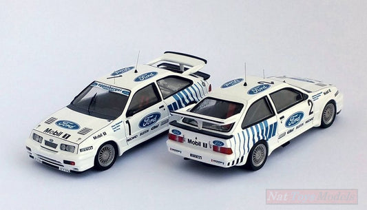 SCALE MODEL COMPATIBLE WITH FORD SIERRA RS 500 N.1 24H NURBURGRING 1989 NIEDZWIEDZ-BIELA-PERCY 1:43 TROFEU TFRRDE11