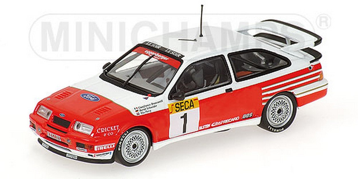MODELLINO IN SCALA COMPATIBILE CON FORD SIERRA RS N.1 SPA 89 1:43 MINICHAMPS PM430898001