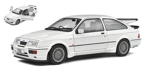 SCALE MODEL COMPATIBLE WITH FORD SIERRA RS500 1987 WHITE 1:18 SOLID SL1806104