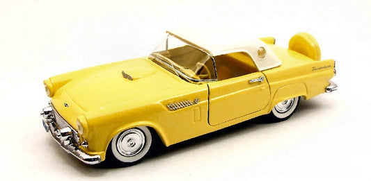 MODELLINO IN SCALA COMPATIBILE CON FORD THUNDERBIRD HARD TOP 1956 YELLOW 1:43 RIO RI4328