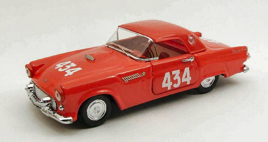 MODELLINO IN SCALA COMPATIBILE CON FORD THUNDERBIRD N.434 MILLE MIGLIA 1957 SMADSA-RASELLI 1:43 RIO RI4362