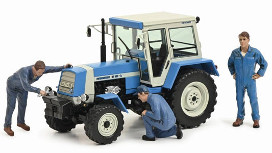 MODÈLE RÉDUIT COMPATIBLE AVEC FORTSCHRITT ZT 323 + 3 FIGURINES 1:32 SCHUCO SH450782600