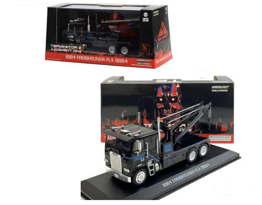 MODÈLE RÉDUIT COMPATIBLE AVEC FREIGHTLINER 1984 "TERMINATOR2 JUDGMENT DAY (1991)" 1:43 GREENLIGHT GREEN86627