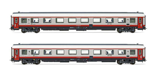 MODELLINO IN SCALA COMPATIBILE CON FS 2-UNITS GRAN CONFORT 1st CLASS FRECCIA EP.VI 1:87 RIVAROSSI HR4351
