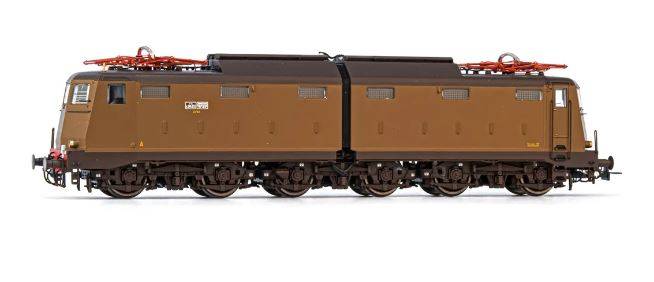 MODÈLE RÉDUIT COMPATIBLE AVEC LES LOCOMOTIVES ÉLECTRIQUES FS ET 646 BROWN ISABELLA LIVERY EP III 1:87 RIVAROSSI HR2739S