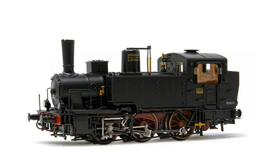 SCALE MODEL COMPATIBLE WITH FS Gr.835 W/LIGHTS, SIDE WATER TANKS, WITH RIVETS EP.III-IV H0 RIVAROSSI HR2789