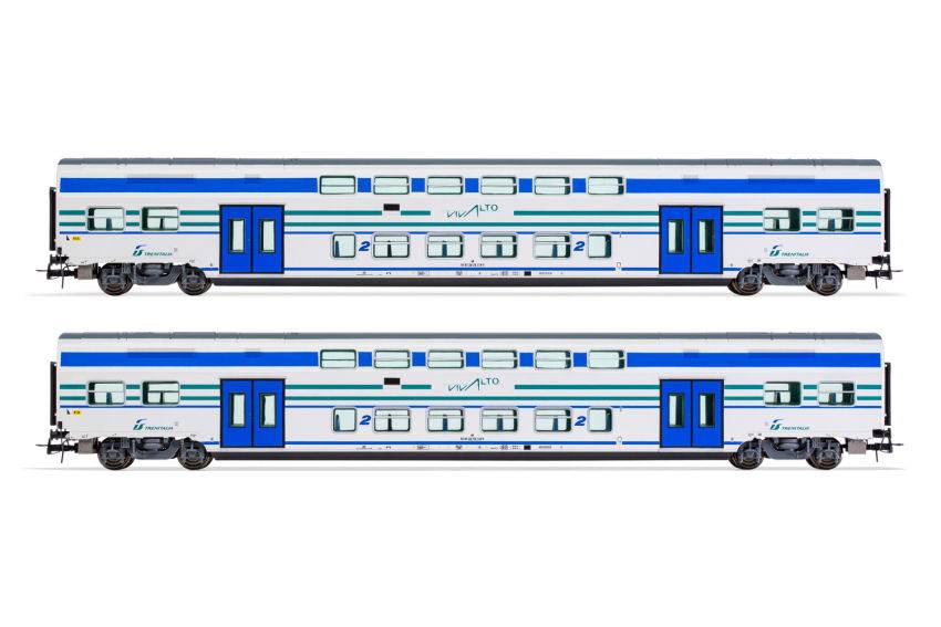 SCALE MODEL COMPATIBLE WITH FS TRENITALIA 2 INTERMEDIATE CARS 1:87 LIMA HL5053