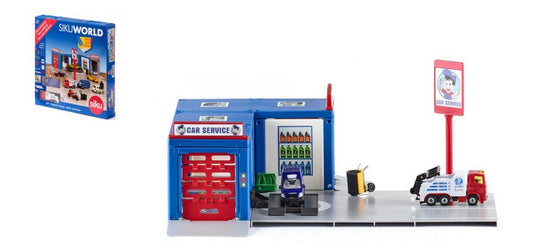 SCALE MODEL COMPATIBLE WITH SIKU WORLD BOX GARAGE 27 x 27 cm SIKU SK5507