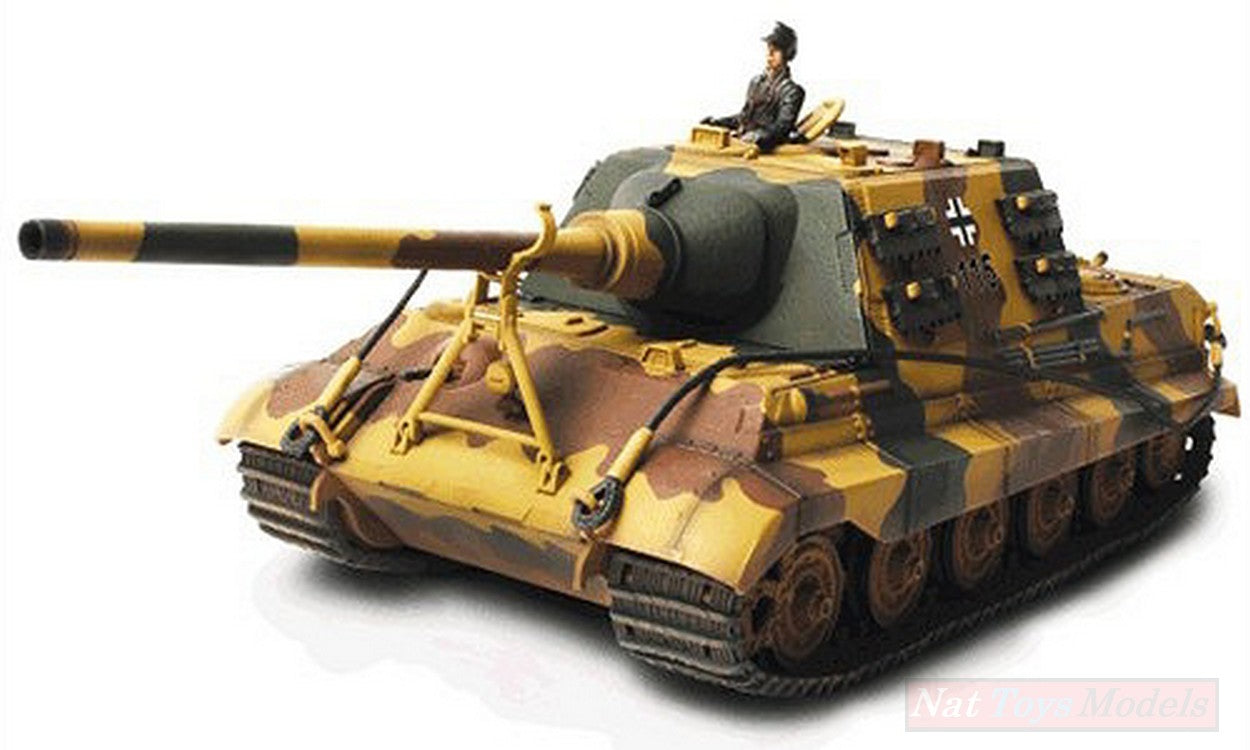 MODELE REDUIT COMPATIBLE AVEC ALLEMAND SD.KFZ.186 PANZERJAGER TIGER AUSF.B.HEAVY 1:32 FORCES OF VALOR FOR801024A