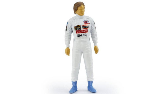 MODELE REDUIT COMPATIBLE AVEC GILLES VILLENEUVE 1981 PEINT A LA MAIN 1:43 BRUMM BMF022