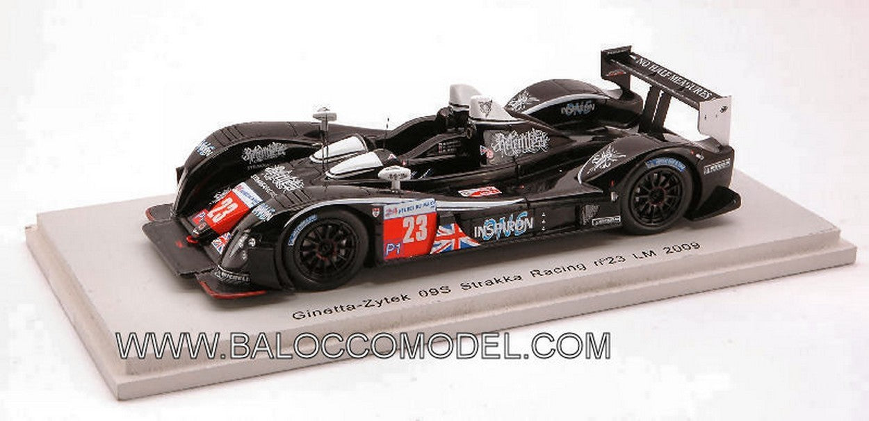 MODÈLE RÉDUIT COMPATIBLE AVEC GINETTA ZYTEK N.23 LM 2009 1:43 SPARK MODEL S1522