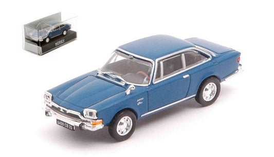 MODELE REDUIT COMPATIBLE AVEC GLAS V8 1967 BLEU 1:87 NOREV NV820534 MODEL