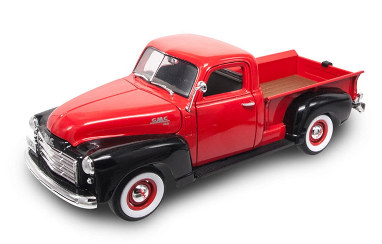 SCALE MODEL COMPATIBLE WITH GMC PICK UP 1950 RED 1:18 YAT MING YM92648RD