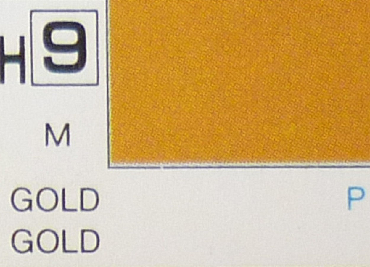 COLORI MODELLISMO GOLD METALLIC ml 10 Pz.6 GUNZE GU0009
