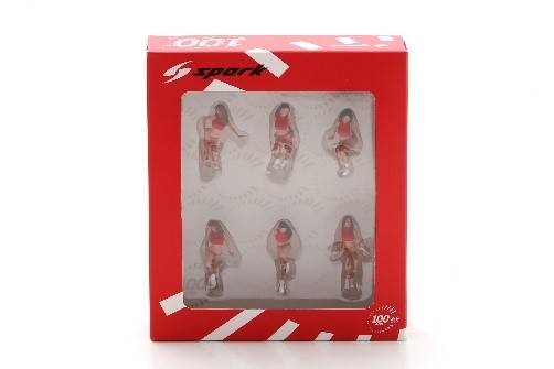 SCALE MODEL COMPATIBLE WITH GRID GIRLS 1990s 1:43 SPARK MODEL 43AC023