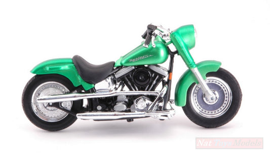 MODÈLE RÉDUIT COMPATIBLE AVEC HARLEY DAVIDSON FLSTF STREET STALKER 2000 1:18 MAISTO MI18857