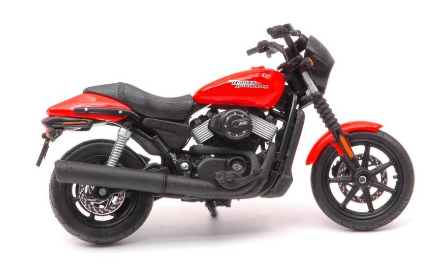 MODÈLE RÉDUIT COMPATIBLE AVEC HARLEY DAVIDSON STREET 750 2015 1:18 MAISTO MI20113