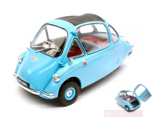 SCALE MODEL COMPATIBLE WITH HEINKEL TROJAN LIGHT BLUE 1:18 OXFORD OXF18HE001