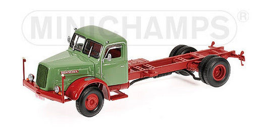 MODELLINO IN SCALA COMPATIBILE CON HENSCHEL HS 140 1940 GREEN/RED 1:43 MINICHAMPS PM439171050