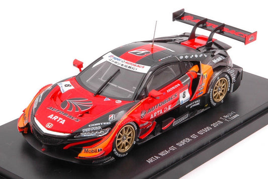 MODELE REDUIT COMPATIBLE AVEC HONDA ARTA NSX GT N.8 3ème SUPER GT500 2018 T.NOJIRI-T.IZAWA 1:43 EBBRO EB45629