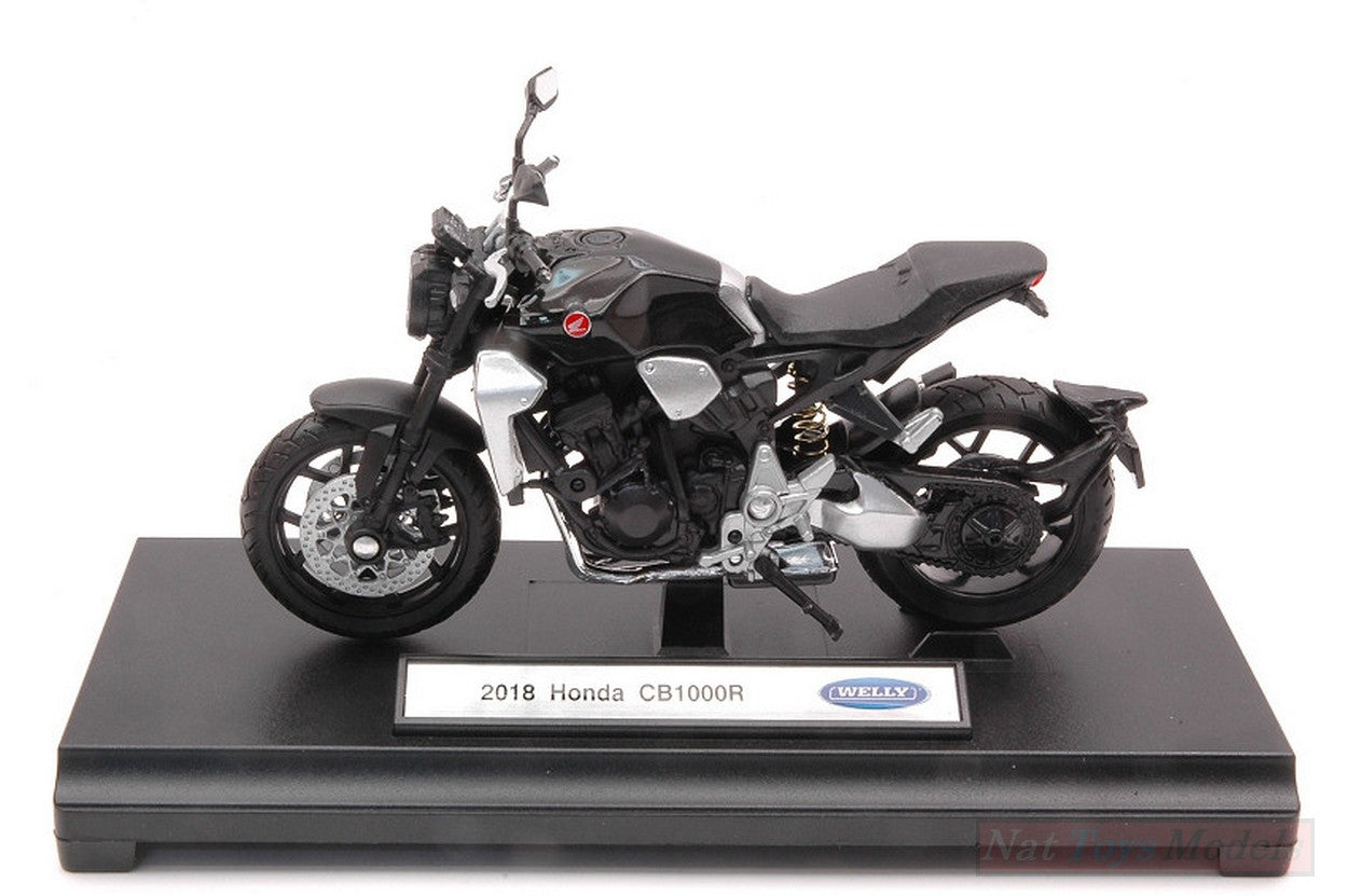 MODELE REDUIT COMPATIBLE AVEC HONDA CB1000R 2018 1:18 WELLY WE12852